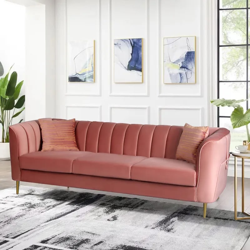 Sofa Alexia with Luxurious Handcrafted From Golden Mayer - Direct from Factory (Customizable)