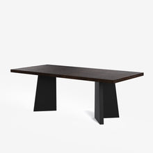 Load image into Gallery viewer, Alejandro-Manor Textured Walnut Dining Table Set - 6 &amp; 8 Seater/ All sizes
