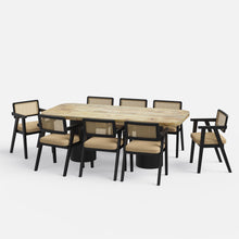 Load image into Gallery viewer, Alba-Bob Dining Table Set - 6 &amp; 8 Seater/ All sizes
