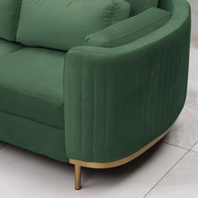 Load image into Gallery viewer, Minta Style Sofa Set In Velvet
