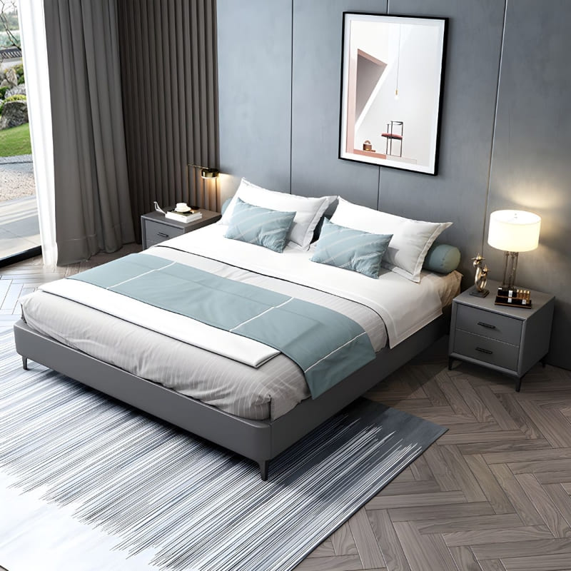 Golden Mayer Lismore Customizable Upholstered Bed with Optional Storage - Elegant and Functional Design
