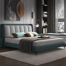 Load image into Gallery viewer, Golden Mayer Camfo Customizable Upholstered Bed with Optional Storage - Cozy and Streamlined Design
