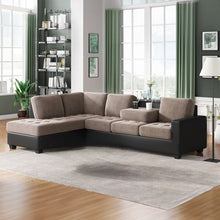 Load image into Gallery viewer, Corner Sofa With Storage Ottoman and Cup Holder Sloggy From Golden Mayer - Direct from Factory (Customizable)
