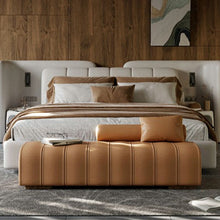 Load image into Gallery viewer, Decker Modern Upholstered Bench - Sleek Comfort for Dining, Entryway, or Bedroom
