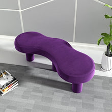Load image into Gallery viewer, Dana Upholstered Bench - Unique Organic Shape for Modern, Naturalistic Interiors
