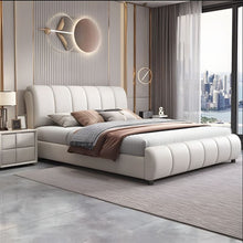 Load image into Gallery viewer, Golden Mayer Oleander Customizable Upholstered Bed - Elegant Design with/without Storage Choices
