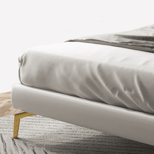 Load image into Gallery viewer, Golden Mayer Aveo Customizable Upholstered Bed with Optional Storage - Elegant &amp; Comfortable Design
