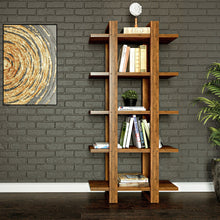 Load image into Gallery viewer, Harmony Shelf/Bookcase - Solid Teak Wood
