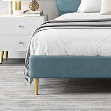 Load image into Gallery viewer, Cloud Pro Upholstered Kids Bed Without Storage In Suede
