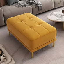 Load image into Gallery viewer, Customizable Falkon Fabric Ottoman - Cozy Pouf  for Living Room and Lounge
