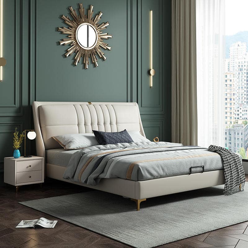 Golden Mayer Savoy Customizable Upholstered Bed with Optional Storage - Elegant and Timeless Design
