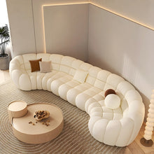 Load image into Gallery viewer, Falsasquadra Premium Sofa - Customizable Luxury, Unique Design for Sophisticated Interiors

