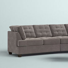 Load image into Gallery viewer, Corner L-Shape Sofa Glytonn  | Specially Crafted Square Tufting | Direct from Factory
