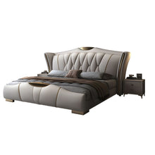 Load image into Gallery viewer, Golden Mayer Lennox Customizable Upholstered Bed with Optional Storage - Sleek and Stylish Design
