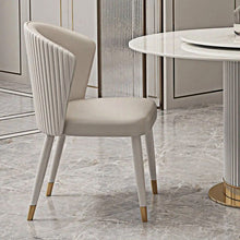 Load image into Gallery viewer, Velit Customizable Streamlined Chair for Sophisticated Dining &amp; Office Use - Golden Mayer
