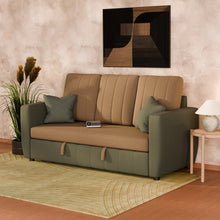 Load image into Gallery viewer, Riva L Shape Sofa Cum Bed with Storage
