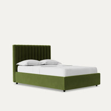 Load image into Gallery viewer, Breeze Upholstered Luxury Bed With Hydraulic In Suede
