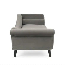 Load image into Gallery viewer, Neon Suede Lounger in Brown Color
