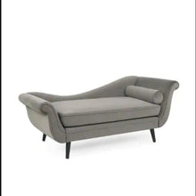 Load image into Gallery viewer, Neon Suede Lounger in Brown Color
