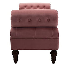 Load image into Gallery viewer, Tiffo Suede Lounger in Blush Pink Color
