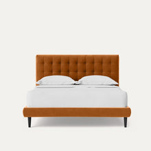 Load image into Gallery viewer, Cand Upholstered Bed Without Storage In Suede
