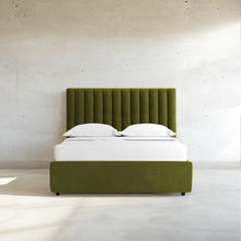 Load image into Gallery viewer, Breeze Upholstered Luxury Bed With Hydraulic In Suede
