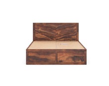 Load image into Gallery viewer, Chevora Bed in Sheesham wood (8 options) - Queen
