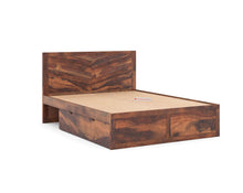 Load image into Gallery viewer, Chevora Bed in Sheesham wood (8 options) - Queen
