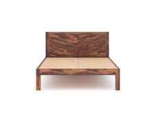 Load image into Gallery viewer, Chevora Bed in Sheesham wood (8 options) - Queen
