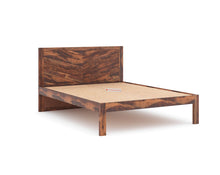 Load image into Gallery viewer, Chevora Bed in Sheesham wood (8 options) - Queen
