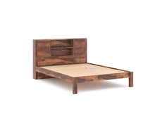 Load image into Gallery viewer, Marida Bed in Sheesham wood (8 options) - Queen Size - Non- Storage
