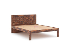 Load image into Gallery viewer, Nova Bed in Sheesham wood (8 options) - Queen Size
