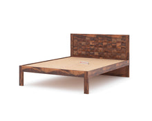 Load image into Gallery viewer, Nova Bed in Sheesham wood (8 options) - Queen Size
