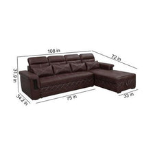 Load image into Gallery viewer, Dream Wave Sofa Cum Bed with Lounger
