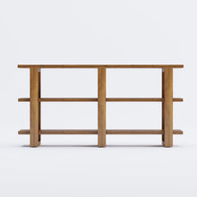 Load image into Gallery viewer, Harmony Console - TV Unit/Low Shelf - Solid Teak Wood
