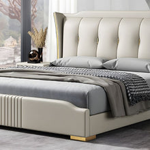 Load image into Gallery viewer, Golden Mayer Diamante Customizable Upholstered Bed - Sleek Design with Optional Built-in Storage
