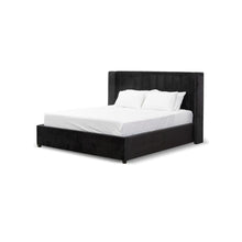 Load image into Gallery viewer, Kingdom Upholstered Bed Without Storage In Suede

