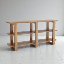 Load image into Gallery viewer, Harmony Console - TV Unit/Low Shelf - Solid Teak Wood
