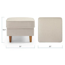Load image into Gallery viewer, Opulence Ottoman In Suede

