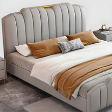 Load image into Gallery viewer, Golden Mayer Raphia Customizable Upholstered Bed with Optional Storage - Classic and Refined Design
