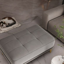 Load image into Gallery viewer, Customizable Falkon Fabric Ottoman - Cozy Pouf  for Living Room and Lounge
