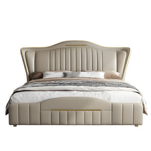 Load image into Gallery viewer, Golden Mayer Ilara Customizable Upholstered Bed - Elegant Craftsmanship with Optional Storage Space
