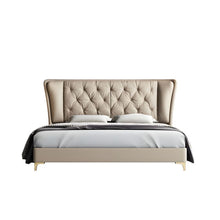 Load image into Gallery viewer, Golden Mayer Noale Customizable Upholstered Bed - Chic Design with Flexible Storage Options
