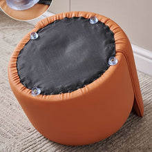 Load image into Gallery viewer, Living Room Ottoman Rioni: Pouffe Style, Customizable (Direct from Factory)
