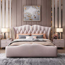 Load image into Gallery viewer, Golden Mayer Vertico Customizable Upholstered Bed with Optional Storage - Contemporary and Streamlined Design
