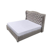 Load image into Gallery viewer, Benin Upholstered Bed Without Storage In Suede
