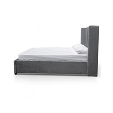 Load image into Gallery viewer, Kingdom Upholstered Bed Without Storage In Suede
