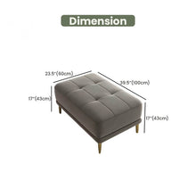 Load image into Gallery viewer, Customizable Falkon Fabric Ottoman - Cozy Pouf  for Living Room and Lounge

