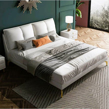 Load image into Gallery viewer, Golden Mayer Aveo Customizable Upholstered Bed with Optional Storage - Elegant &amp; Comfortable Design
