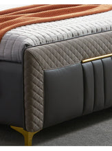 Load image into Gallery viewer, Golden Mayer Matita Customizable Upholstered Bed - Minimalist Design with Optional Storage Capabilities
